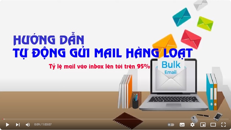 Tự động gửi Email hàng loạt với chi phí 0đ