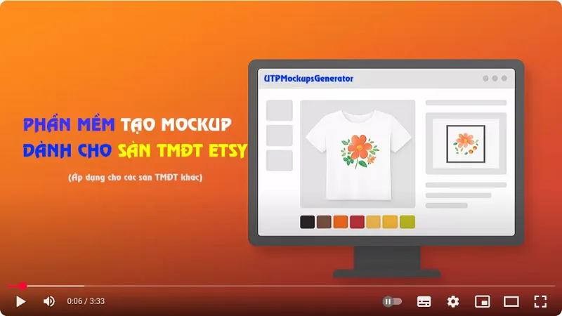 Giới thiệu và Demo công cụ tạo ảnh Mockup hàng loạt cho sàn thương mại điện tử Etsy